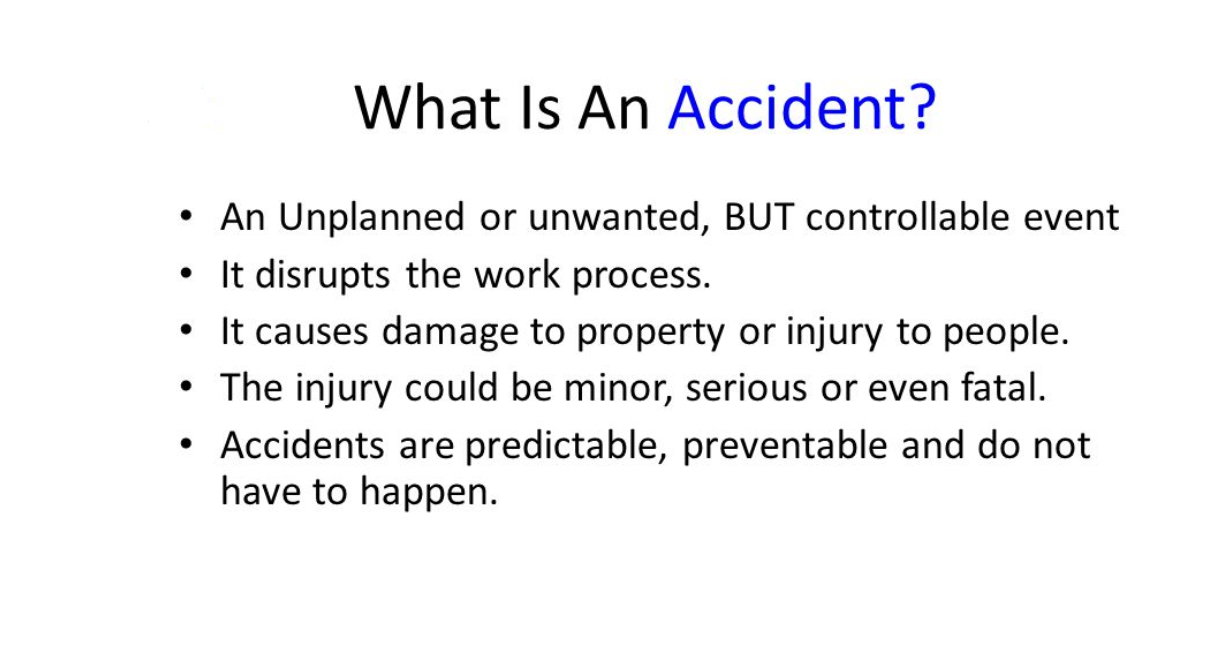 What is an Accident?