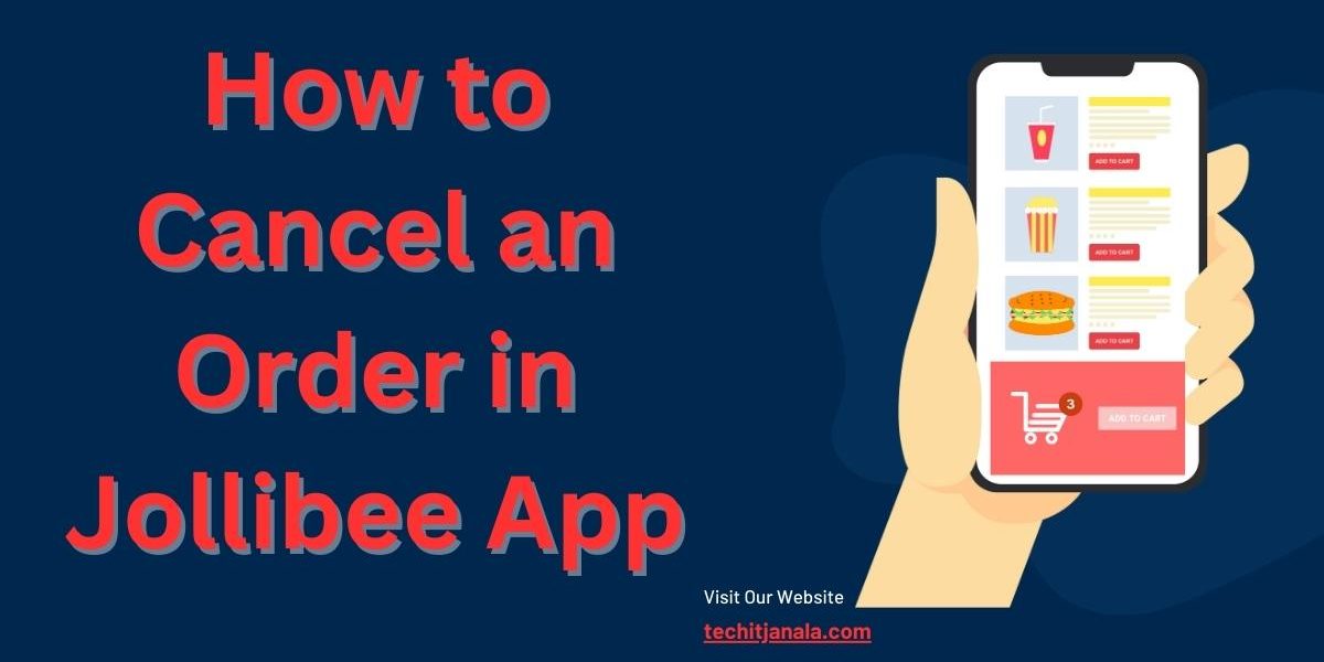 How to Cancel an Order in Jollibee App